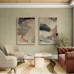 Two-Piece Wall Art Sets: Matching Canvas Prints and Paired Artwork